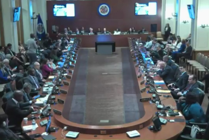 Asamblea del Consejo Permanente de la OEA. Foto: @Almagro_OEA2015