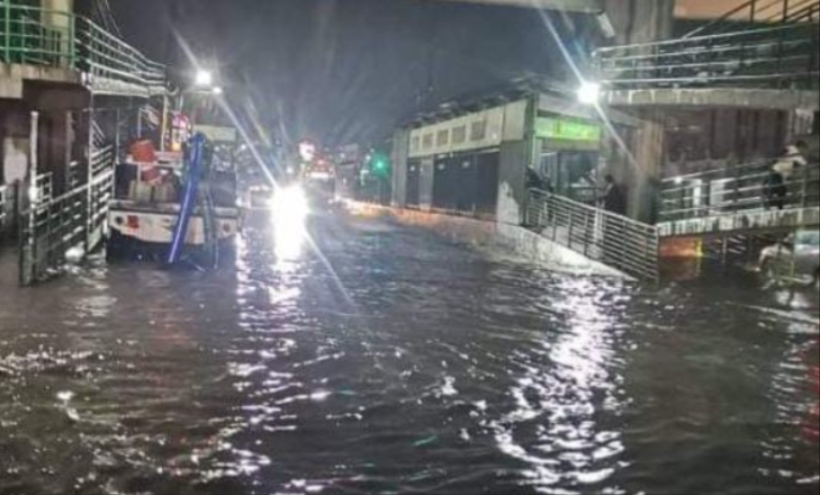 Grupo Tláloc atendió encharcamientos e inundaciones tras fuertes lluvias de este 25 de junio