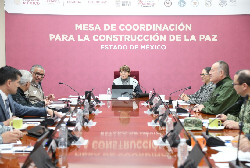 También bajó la incidencia diaria de mil 52 a mil 29 delitos. Foto: Gobierno del Edomex