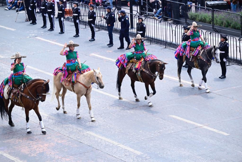 El desfile comenzará a las 9:00 y recorrerá las principales calles de la capital mexiquense. Foto: Gobierno del Edomex 