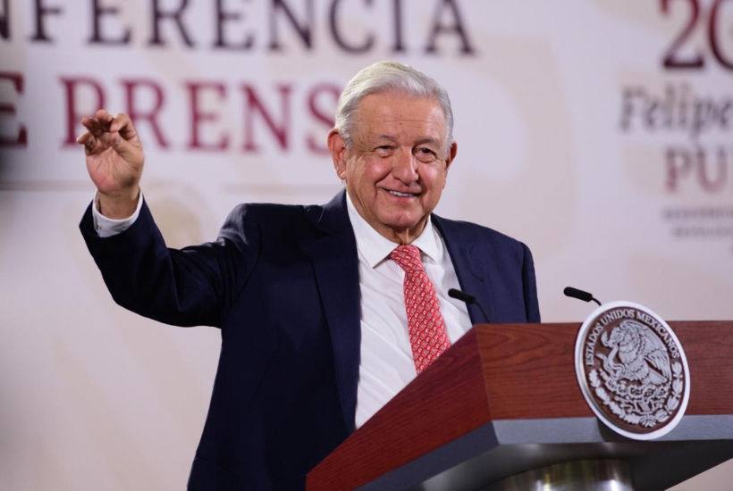 En su conferencia del 20 de mayo, el presidente Andrés Manuel López Obrador celebró la libertad de expresión y de manifestación que hoy tiene México. Foto: Gobierno de México