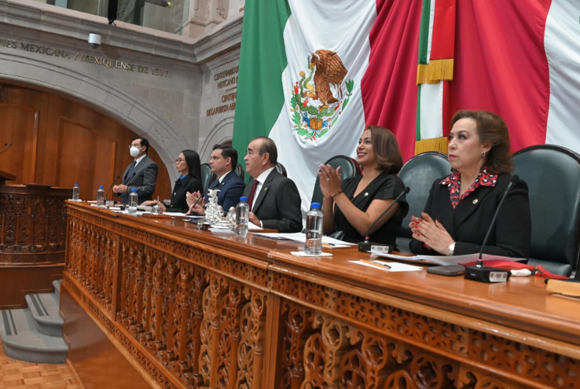 El presidente de la Mesa Directiva llamó a la madurez política. Coinciden en Foto: @Legismex