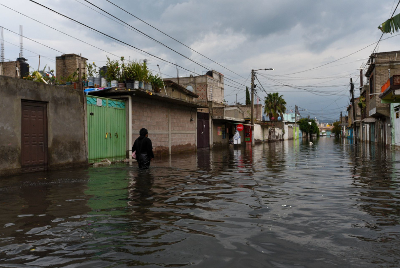 Las lluvias de este 28 de agosto no tuvieron impacto relevante en Chalco gracias a la maquinaria que ya opera en el lugar. Foto: Crisanta Espinosa/Cuartoscuro