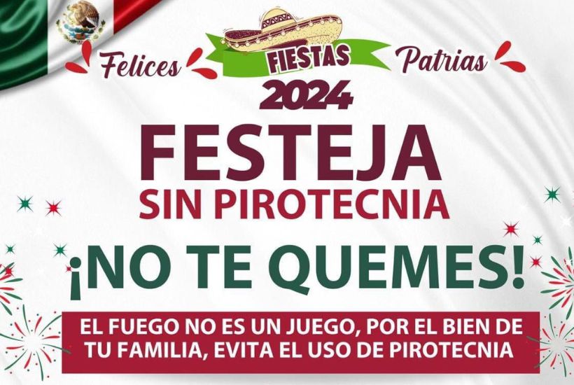 fiestas patrias sin pirotecnia