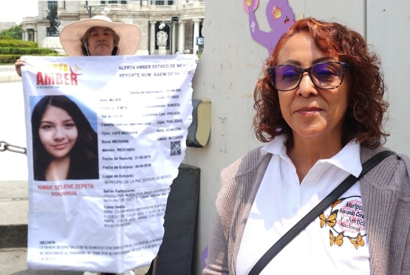 María Elena Xochihua Pérez y Laura Curiel buscan a sus hijas desaparecidas