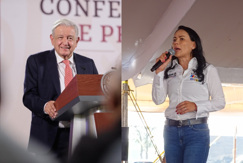 Fotos: Gobierno de México y Alejandra del Moral