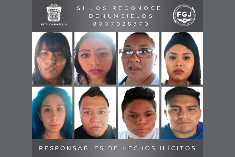 Foto: Fiscalía General de Justicia del Estado de México