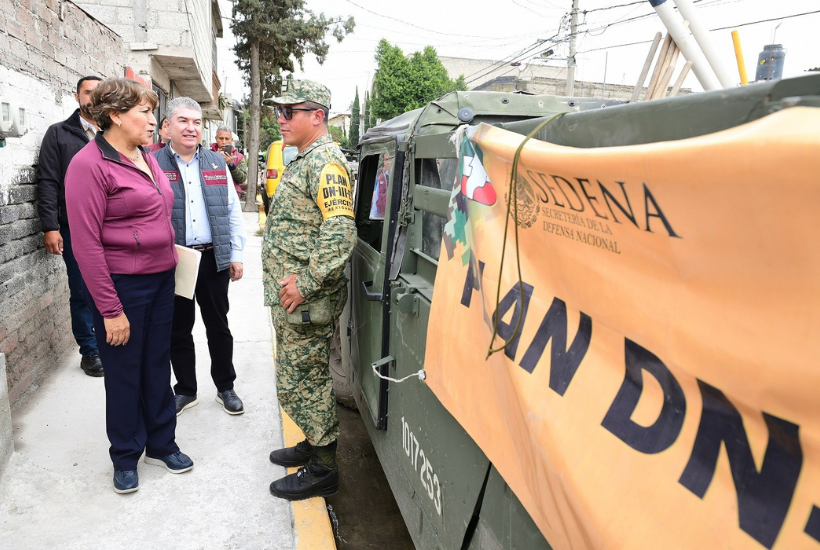 las Secretarías de la Defensa Nacional (Sedena) y de Marina (Semar), así como la Guardia Nacional mantienen activos los Planes DN-III-E, Marina y GN.