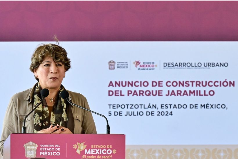 Gobernadora del Estado de México presenta plan de obras
